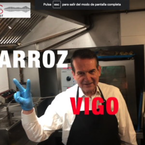 Abel Caballero cocina su ‘Arroz Vigo’
