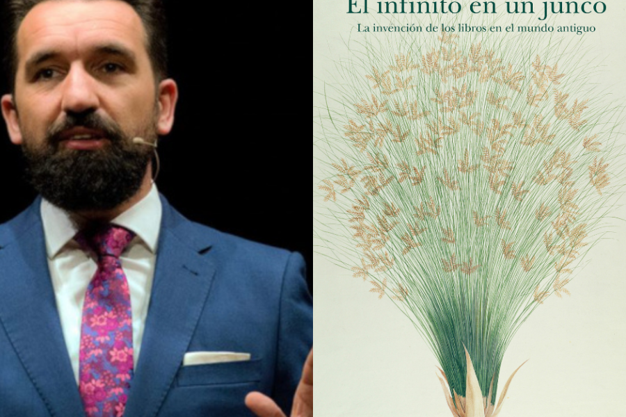 Miguel Lago e Irene Vallejo